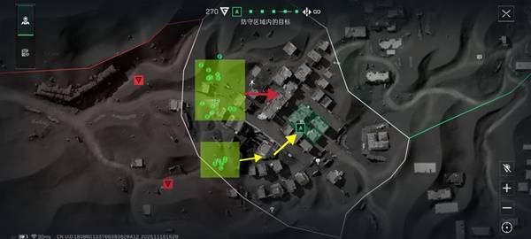 三角洲行动全面战场金字塔A区攻守点位推荐