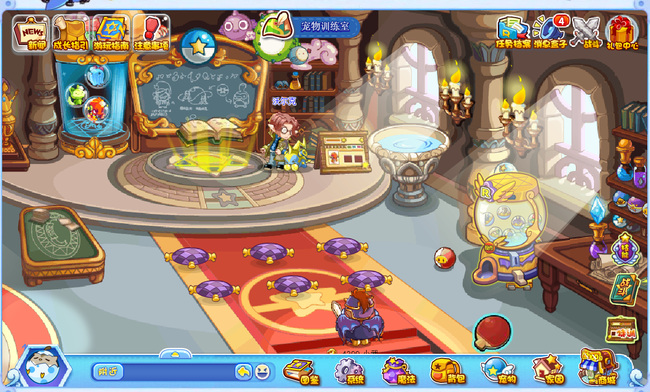 洛克王国宠物训练室怎么进2026