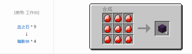 我的世界虚无世界2材料合成表大全