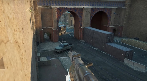 三角洲行动巴克什老六点位