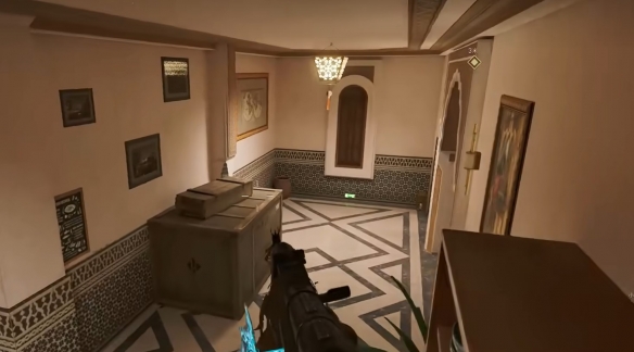 三角洲行动巴克什老六点位