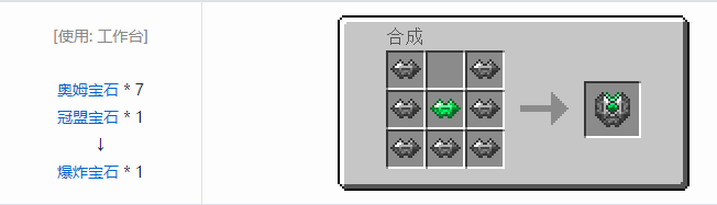 我的世界虚无世界2功能性物品合成表大全