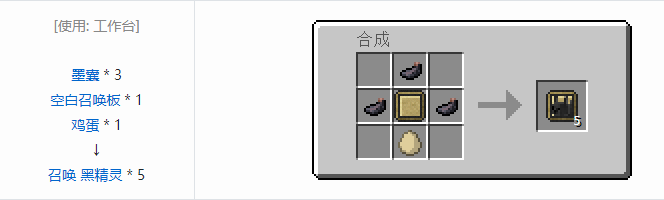 我的世界虚无世界2功能性物品合成表大全