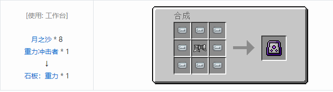 我的世界虚无世界2功能性物品合成表大全