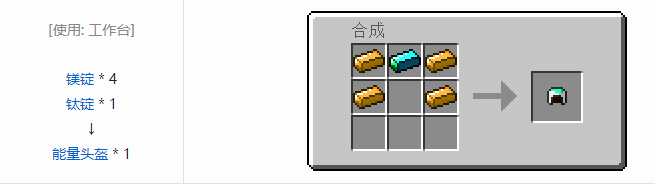 我的世界虚无世界2盔甲合成表大全