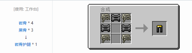 我的世界虚无世界2盔甲合成表大全