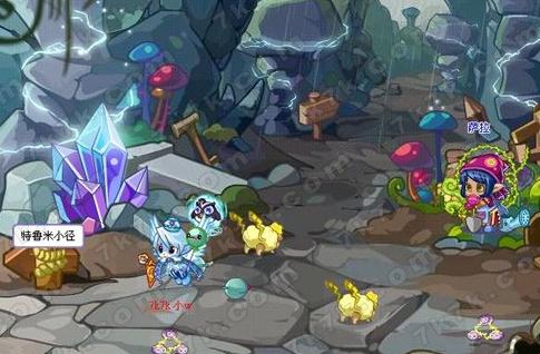 洛克王国特鲁米小径怎么去