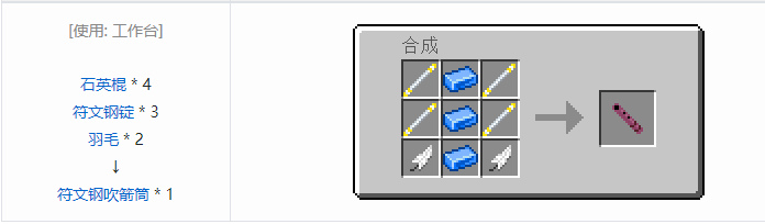 我的世界魔法金属武器怎么合成2026