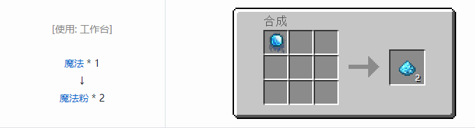 我的世界魔法金属材料合成表大全2026