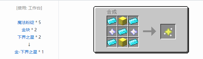 我的世界魔法金属材料合成表大全2026