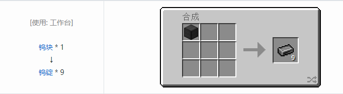 我的世界魔法金属锭合成表大全2026