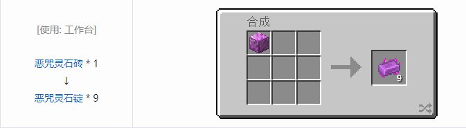 我的世界魔法金属锭合成表大全2026