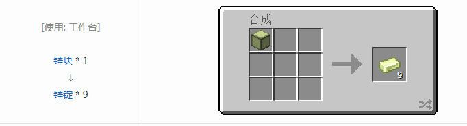 我的世界魔法金属锭合成表大全2026