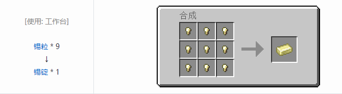 我的世界魔法金属锭合成表大全2026