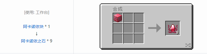 我的世界魔法金属锭合成表大全2026