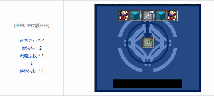 我的世界魔法金属工具合成表大全2026