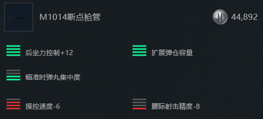 三角洲行动s7赛季M1014改枪方案