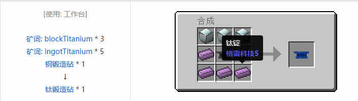 我的世界魔法金属精铸合成表大全2026