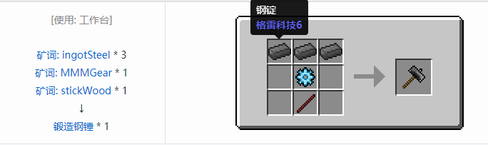 我的世界魔法金属精铸合成表大全2026