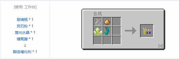 我的世界魔法金属精铸合成表大全2026