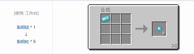 我的世界匠魂3材料合成表大全2026