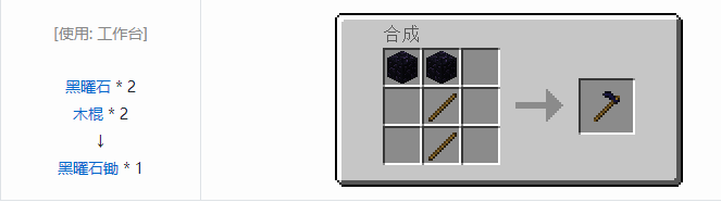 我的世界实用拓展工具装备合成表大全2026