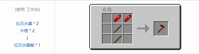 我的世界实用拓展工具装备合成表大全2026