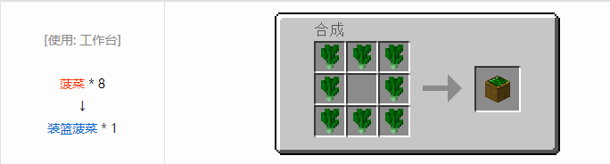 我的世界热量与气候装袋方块合成表大全2026