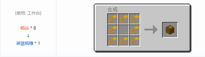 我的世界热量与气候装袋方块合成表大全2026