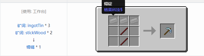 我的世界热力基本工具合成表大全2026