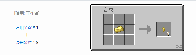 我的世界热力基本金属材料合成表大全2026