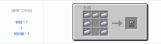 我的世界热力基本装备合成表大全2026