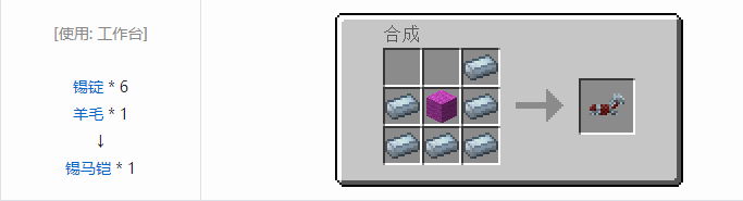 我的世界热力基本装备合成表大全2026