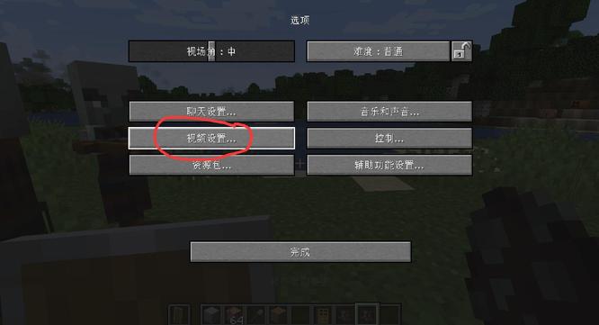 我的世界怎么关掉药水气泡2026