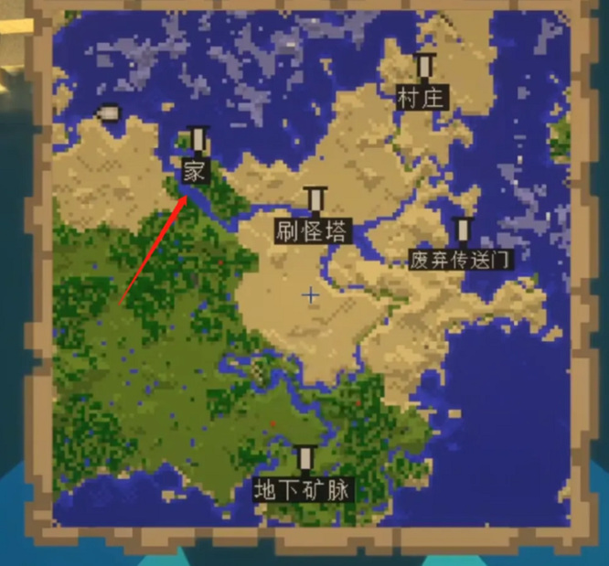 我的世界如何用旗帜在地图上做标记2026