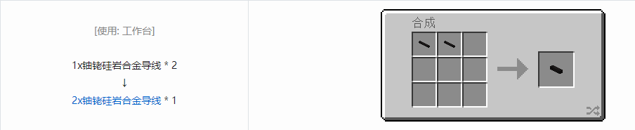 我的世界格雷科技现代版合成表大全2026