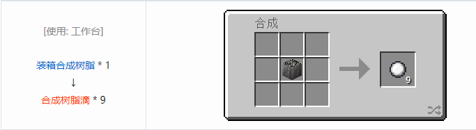 我的世界热量与气候材料合成表大全2026