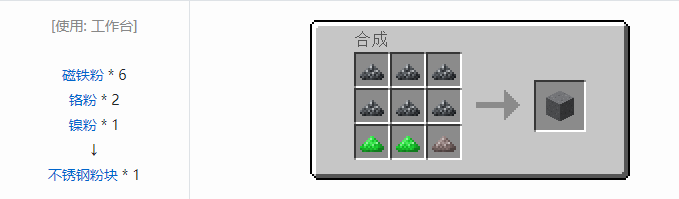 我的世界热量与气候材料合成表大全2026