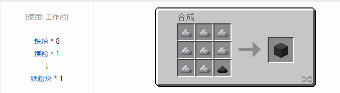 我的世界热量与气候材料合成表大全2026