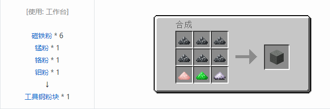 我的世界热量与气候材料合成表大全2026