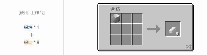 我的世界热量与气候材料合成表大全2026