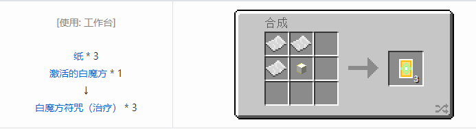 我的世界热量与气候宝石魔术合成表大全2026