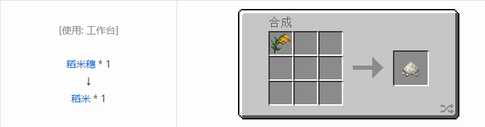 我的世界农夫乐事合成表大全2026