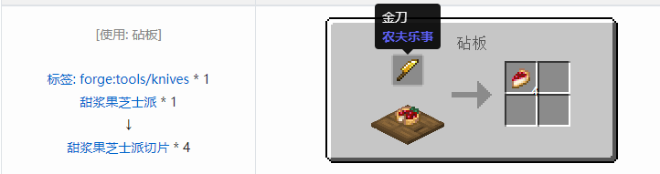 我的世界农夫乐事合成表大全2026