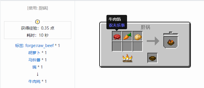 我的世界农夫乐事合成表大全2026