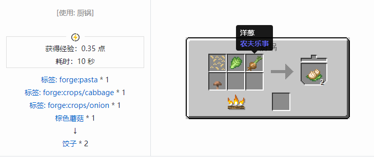 我的世界农夫乐事合成表大全2026