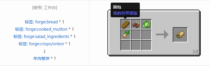 我的世界农夫乐事合成表大全2026