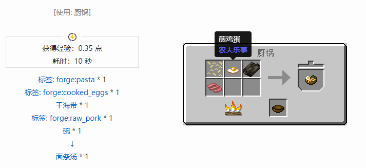 我的世界农夫乐事合成表大全2026