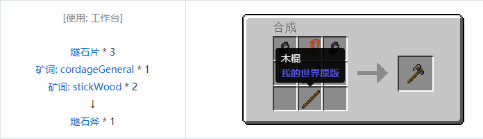 我的世界原始核心合成表大全2026