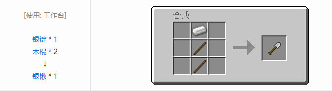 我的世界冰火传说工具合成表大全2026